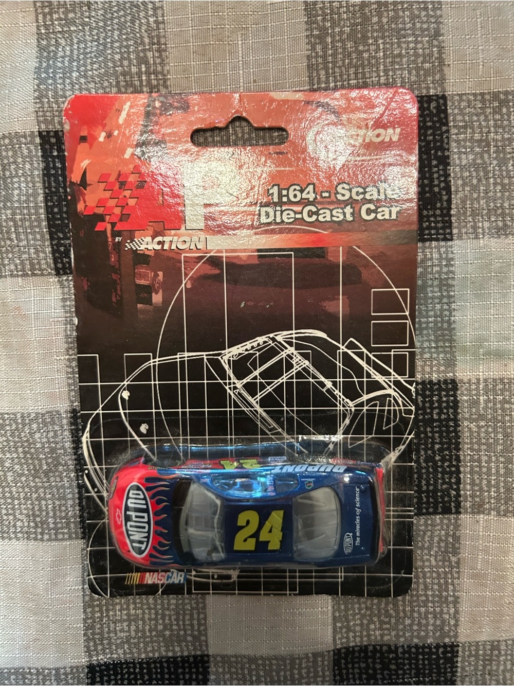2002 Action Racing Collectibles 1:64 scale diecast car of Jeff Gordon's #24